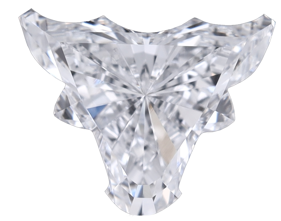 Bull shaped diamond, lab grown diamond, loose Bull diamonds