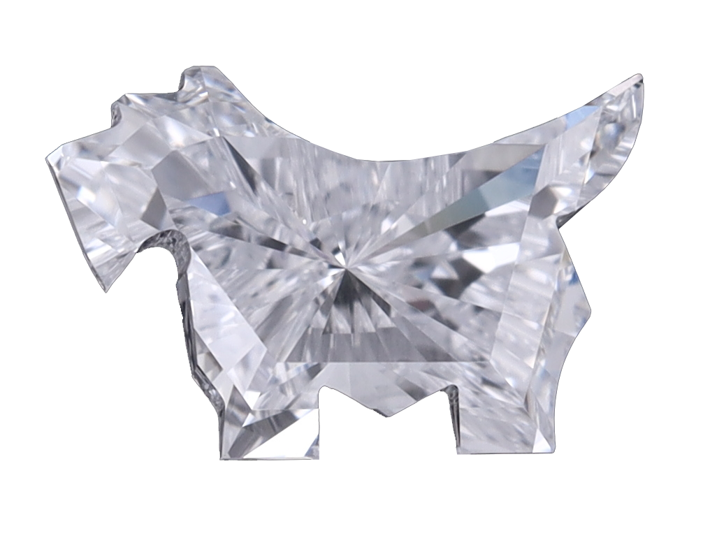 Dog cut diamond, lab grown diamond, loose Dog diamonds