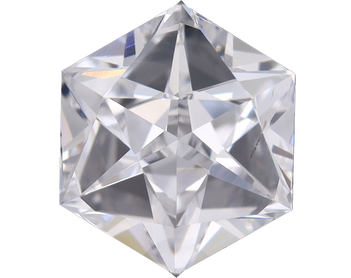 Mercedes Hexagone cut diamond, lab grown diamond, loose Mercedes Hexagone diamonds