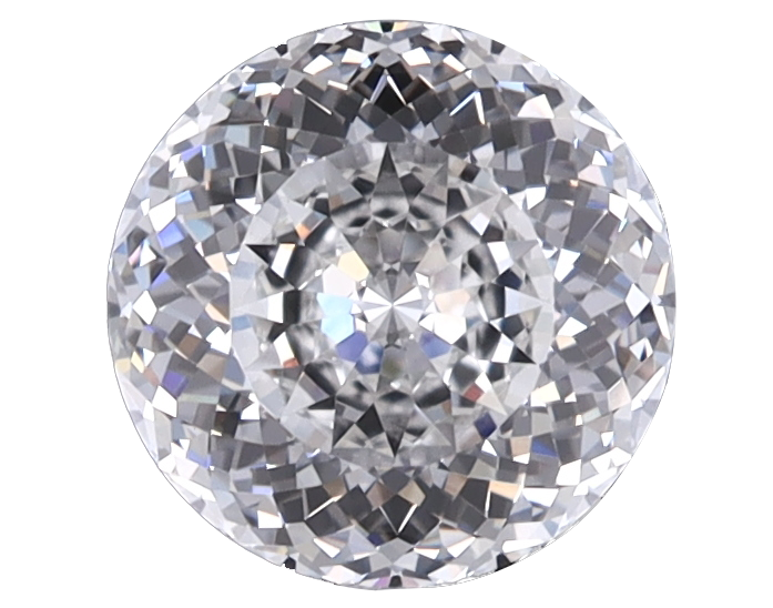 Round Flower diamond, lab grown diamond, floral cut diamonds