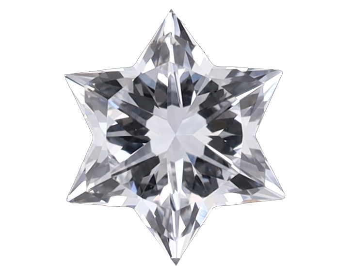 Star of David cut diamond, lab grown diamond, loose Star of David diamonds
